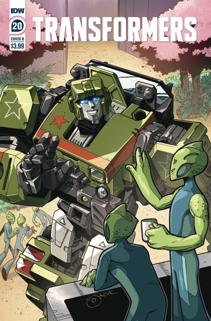 The Transformers #20 (Lawrence Cover)