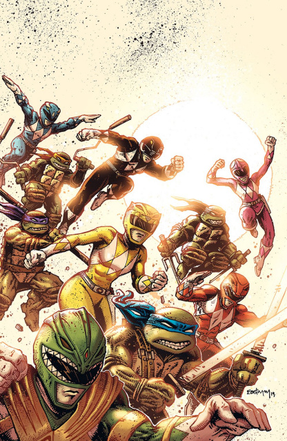 Power Rangers / Teenage Mutant Ninja Turtles #1 (Variant Cover)
