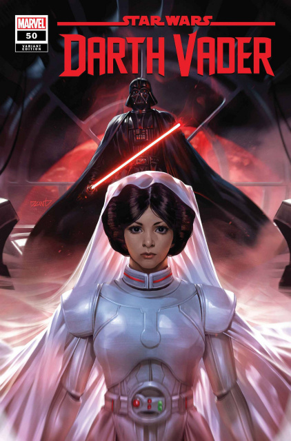 Star Wars: Darth Vader #50 (Derrick Chew Leia Cover)