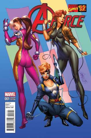 A-Force #1 (Campbell Marvel '92 Cover)