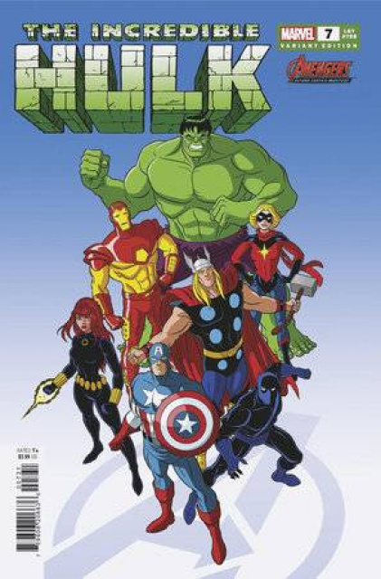 The Incredible Hulk #7 (Tim Levins Avengers 60th Anniversary Cover)