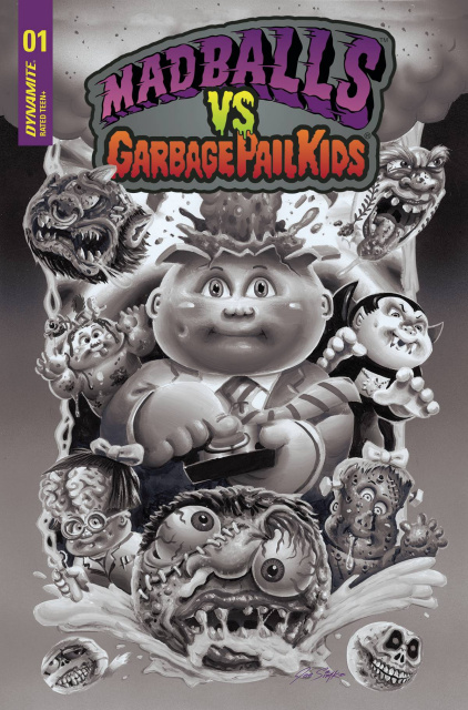 Madballs vs. Garbage Pail Kids #1 (25 Copy Simko B&W Cover)