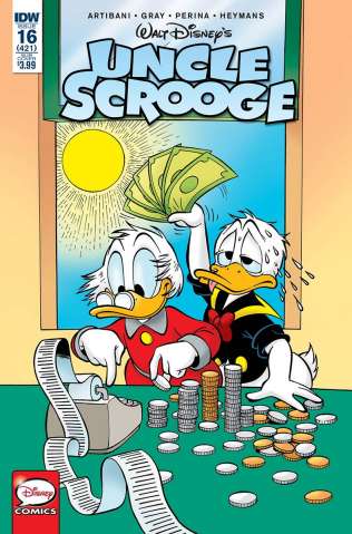 Uncle Scrooge #16 (Subscription Cover)