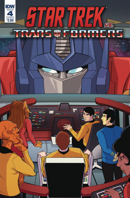 Star Trek vs. The Transformers #4 (Tramontano Cover)