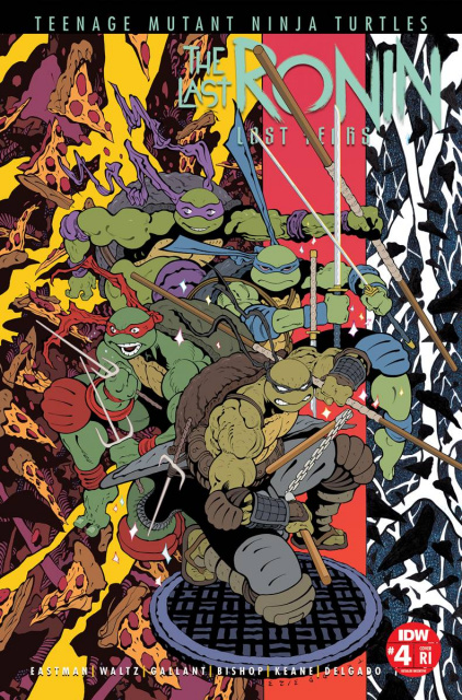 Teenage Mutant Ninja Turtles: The Last Ronin - Lost Years #4 (25 Copy Moore Cover)