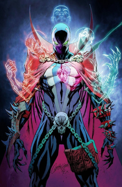 Spawn #301 (Virgin Campbell Cover)