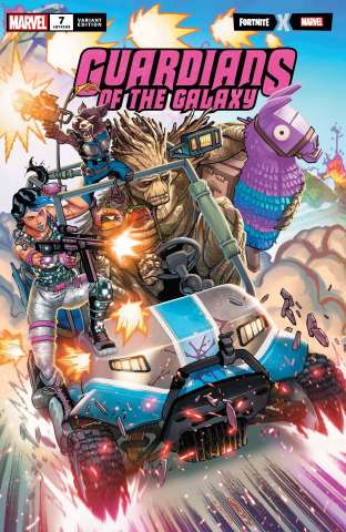 Guardians of the Galaxy #7 (Garron Fortnite Cover)