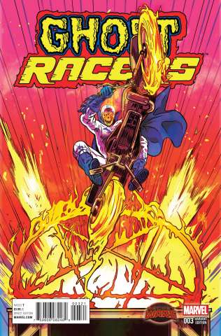 Ghost Racers #3 (Smith Johnny Blaze Cover)