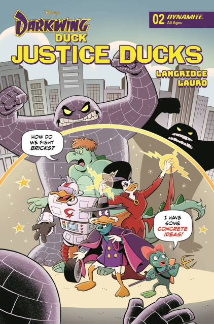 Justice Ducks #2 (Langridge Cover)