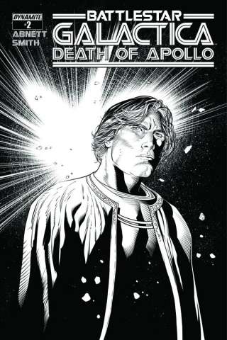Battlestar Galactica: Death of Apollo #2 (15 Copy Syaf B&W Cover)
