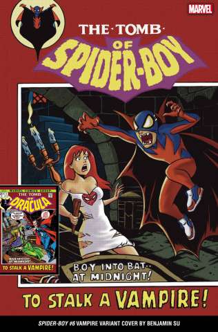 Spider-Boy #6 (Ben Su Vampire Cover)