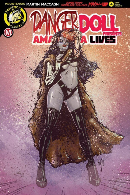Danger Doll Squad Presents: Amalgama Lives #4 (Cover)