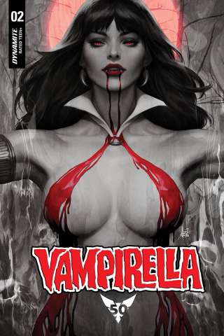 Vampirella #2 (Artgerm Blood Moon Cover)