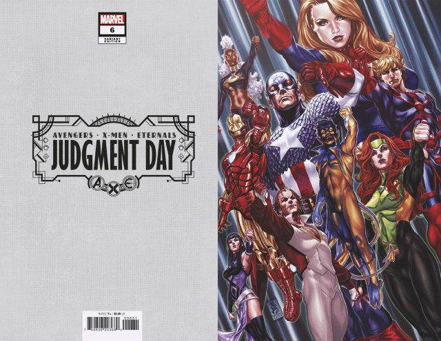 A.X.E.: Judgment Day #6 (100 Copy Brooks Virgin Cover)