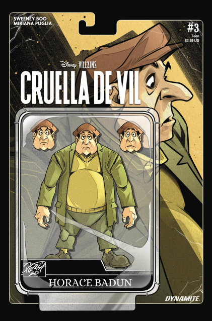 Disney Villains: Cruella De Vil #3 (Action Figure Cover)