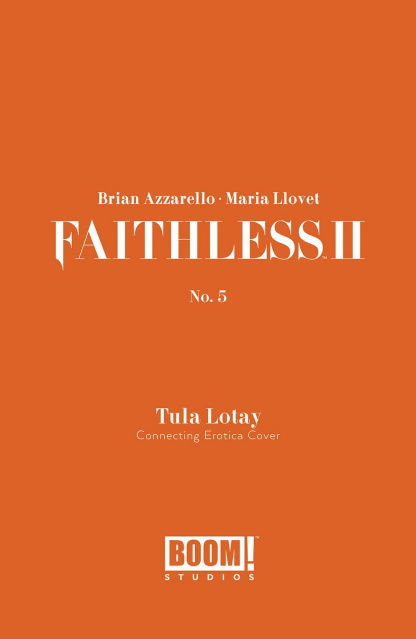 Faithless II #5 (Erotica Connecting Cover)