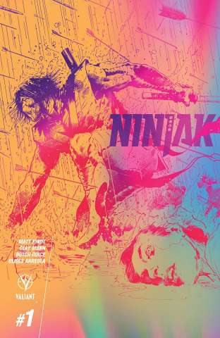 Ninjak #1 (10 Copy Hairsine & Muller Cover)