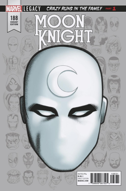 Moon Knight #188 (McKone Legacy Headshot Cover)