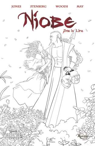 Niobe: She is Life #1 (Coloring Book Cover)