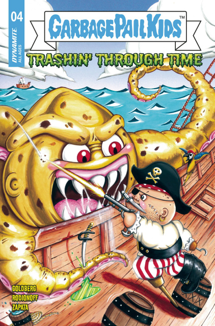Garbage Pail Kids: Trashin' Through Time #4 (Ascevedo Cover)