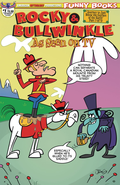 Rocky & Bullwinkle: As Seen On TV #1 (Dudley Doright Cover)