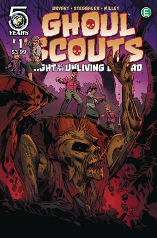 Ghoul Scouts: Night of the Unliving Undead #1 (Izaakse Cover)