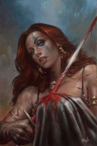 Red Sonja: Birth of the She-Devil #4 (Parillo Virgin Cover)