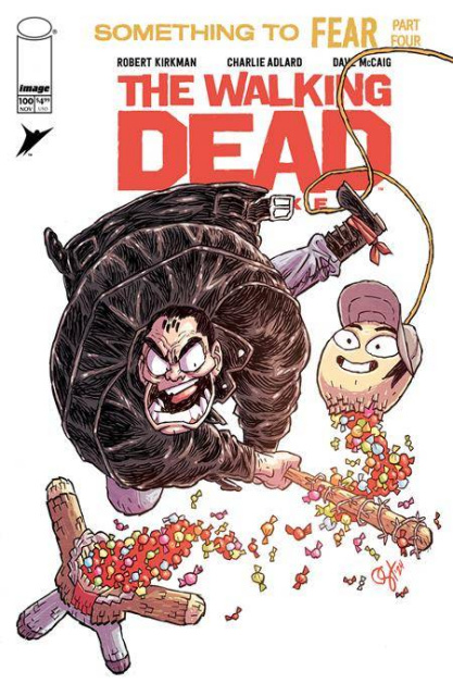 The Walking Dead Deluxe #100 (Hunter Cover)