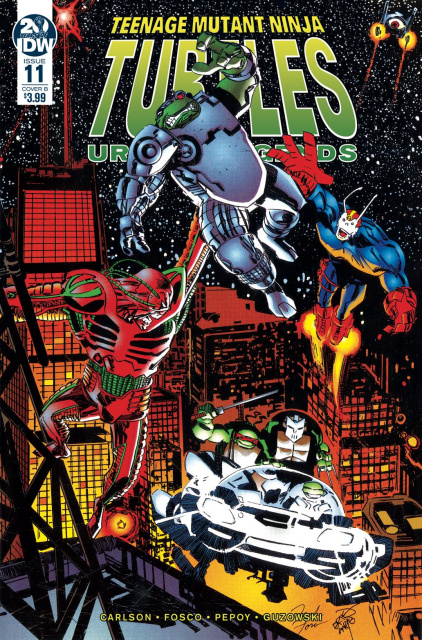 Teenage Mutant Ninja Turtles: Urban Legends #11 (Fosco & Larsen Cover)