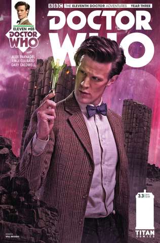 Doctor Who: New Adventures with the Eleventh Doctor, Year Three #3 (Photo Cover)