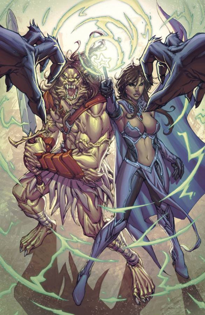 Grimm Fairy Tales: Oz - Reign of the Witch Queen #1 (Pantalena Cover)