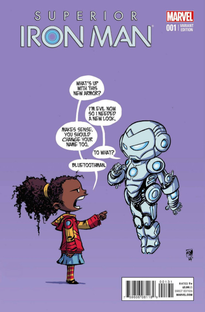 Superior Iron Man #1 (Young Cover)