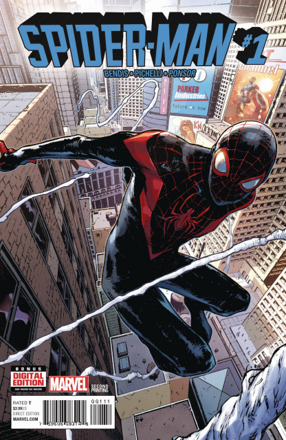 Spider-Man #1 (Pichelli 2nd Printing)