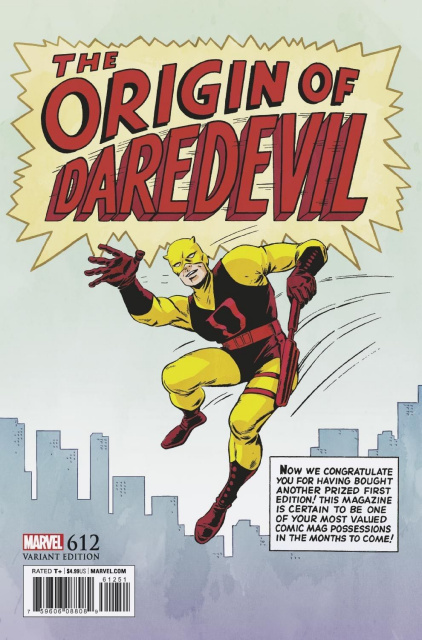 Daredevil #612 (Everett Remastered Cover)