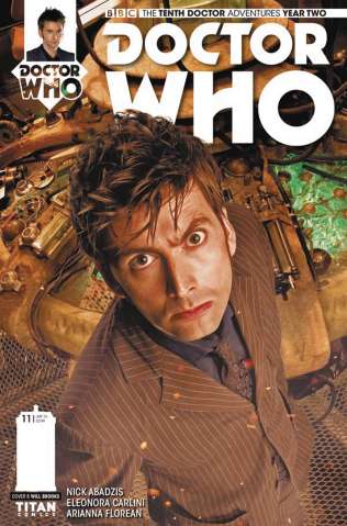 Doctor Who: New Adventures with the Tenth Doctor, Year Two #11 (Photo Cover)