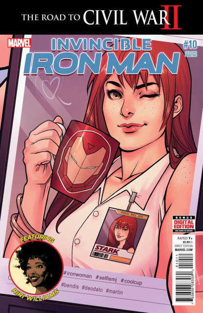 Invincible Iron Man #10 (Deodato 2nd Printing)