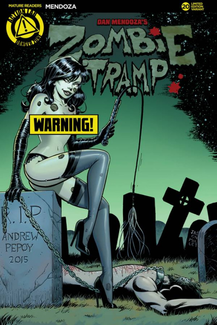 Zombie Tramp #20 (Pepoy Risque Cover)