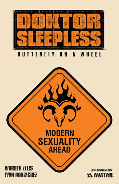 Doktor Sleepless #11 (Warning Sign Cover)