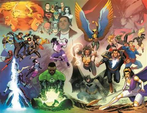 Justice League #59 (David Marquez Wraparound Cover)