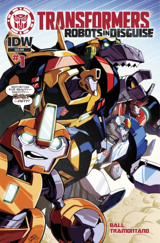 The Transformers: Robots in Disguise #1 (Subscription Cover)