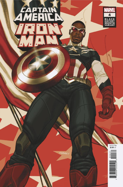 Captain America / Iron Man #4 (Black History Month Cover)