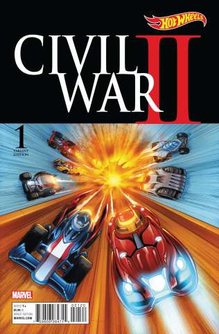Civil War II #1 (Hot Wheels Cover)