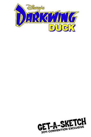 Darkwing Duck #9 (Get-A-Sketch Variant)