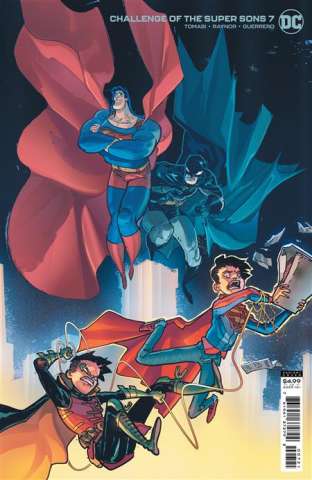 Challenge of the Super Sons #7 (Riley Rossmo Card Stock Cover)
