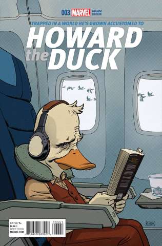 Howard the Duck #3 (Rivera Cover)