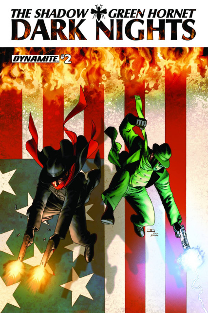 The Shadow / Green Hornet: Dark Nights #2 (Cassaday Cover)