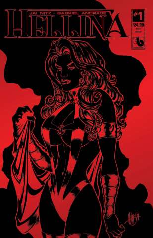 Hellina #1 (Black Leather Cover)