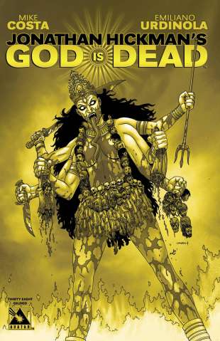 God Is Dead #38 (Gilded Retailer Cover)