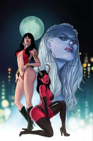 Vampirella vs. Purgatori #2 (Musabekov Virgin Cover)