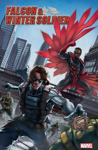 Falcon & Winter Soldier #1 (Ziyian Liu Chinese New Year Cover)